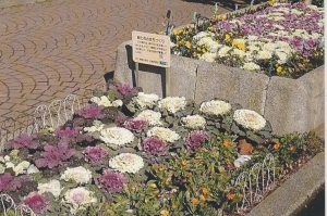 ときわ花小路花壇